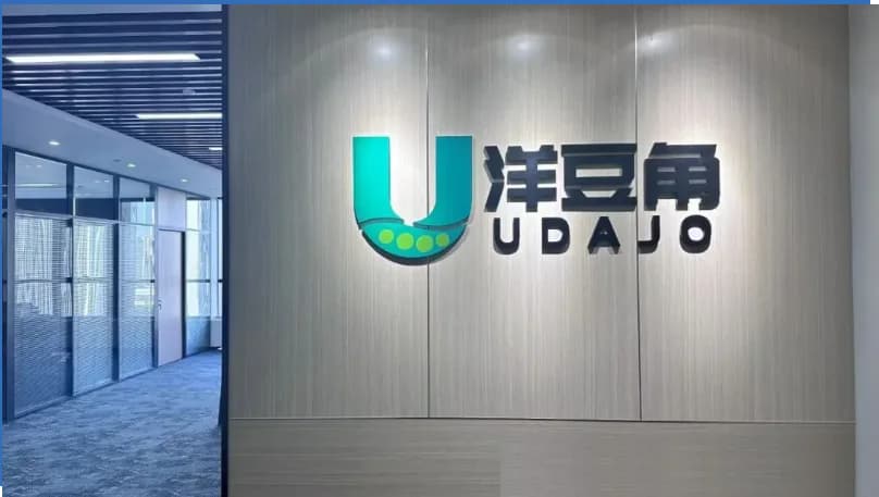 洋豆角办公室与公司标志